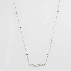 Kendra Scott Kim Silver Adjustable Necklace